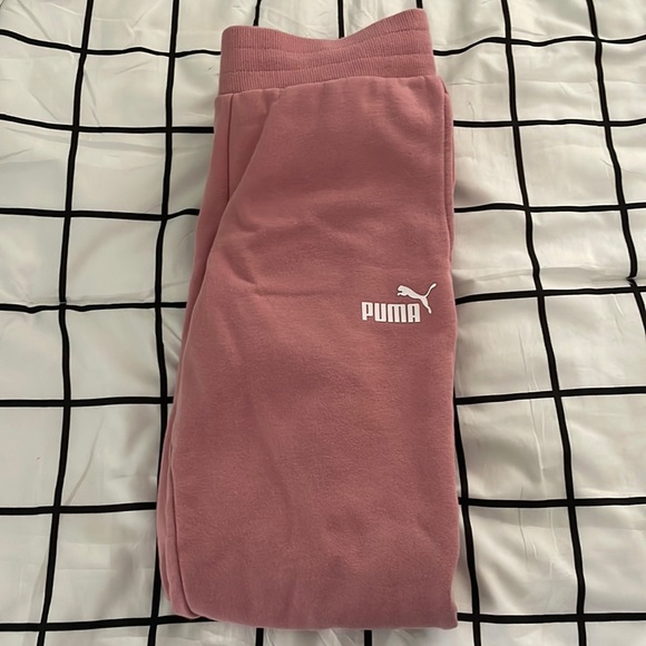 Puma women’s pink sweatpants size xxs - Picture 1 of 4